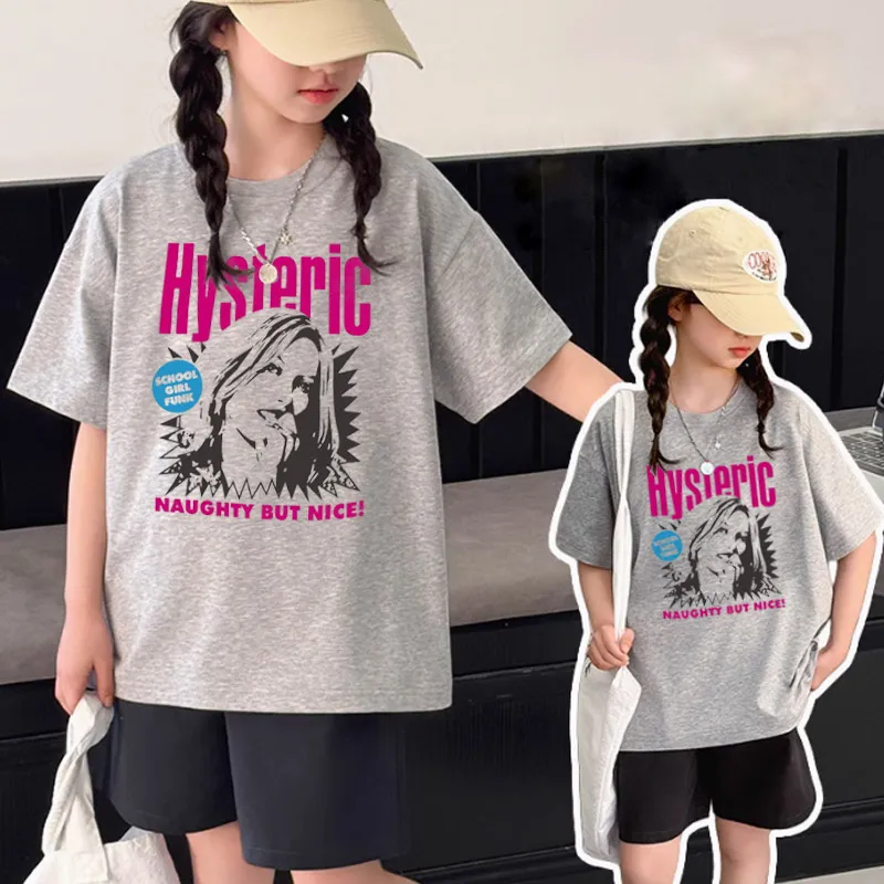 【90-160cm】リラックス感ある 大人気 おしゃれ ゆったり 女の子 半袖 Ｔシャツ