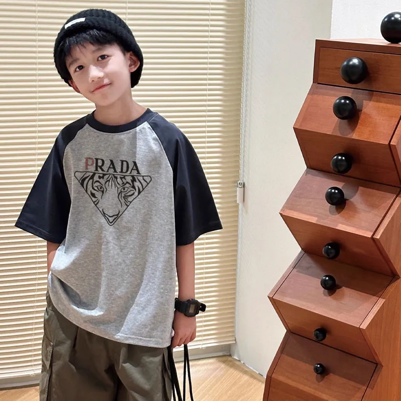 【110-170cm】絶対後悔しない 通園・お出かけに カジュアル 合わせやすい 男の子 半袖 Ｔシャツ